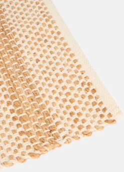 Tappeto in iuta e cotone intrecciato*Croff Outlet