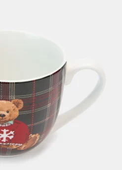 Tazza grande con stampa Teddy Bear*Croff Clearance