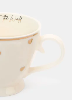 Tazza in ceramica con cuori*Croff Discount