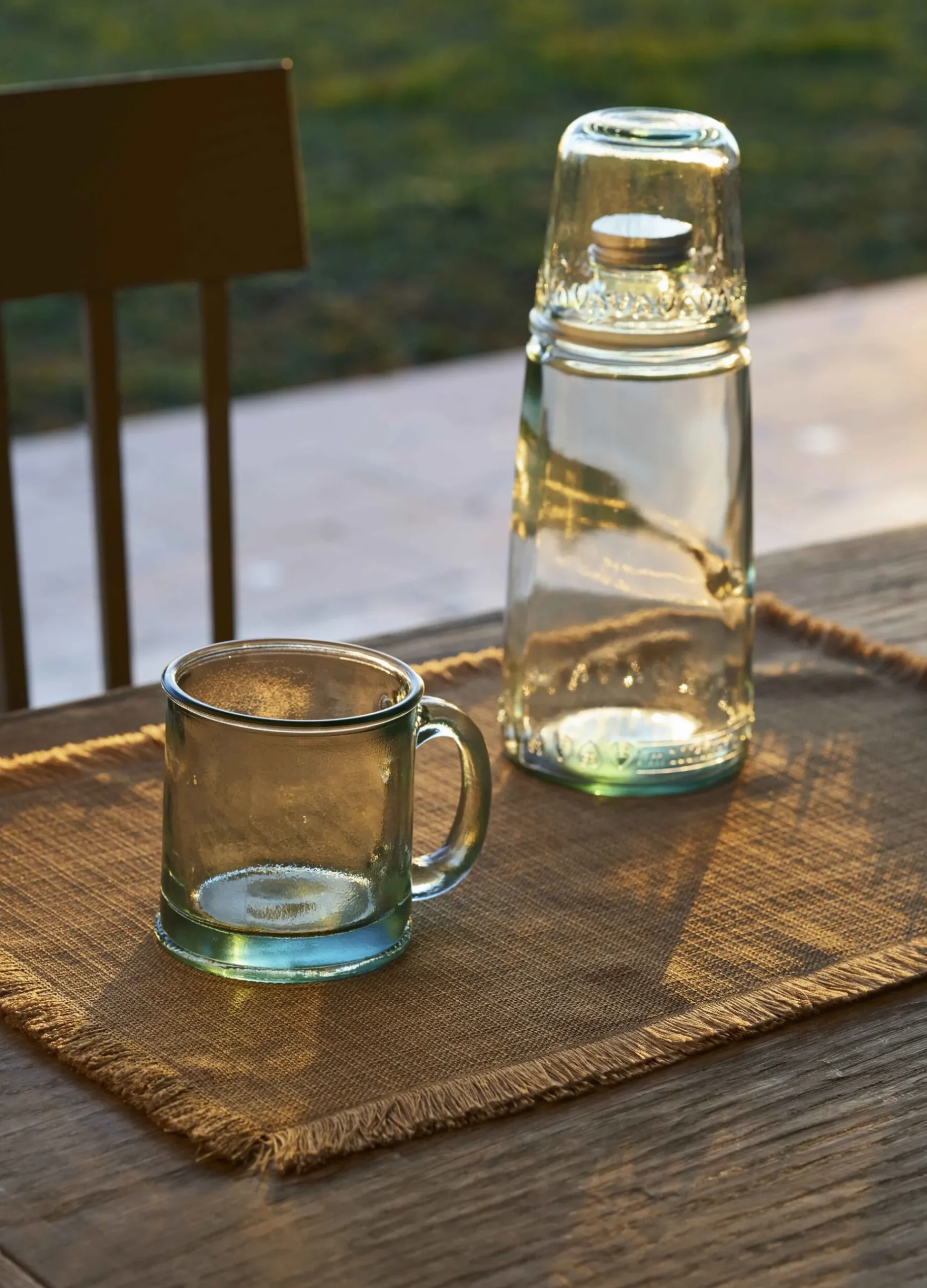 Tazza in vetro riciclato*Croff