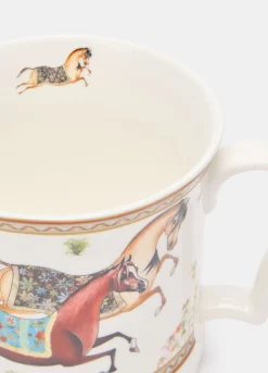 Tazzone con stampa cavalli*Croff Sale