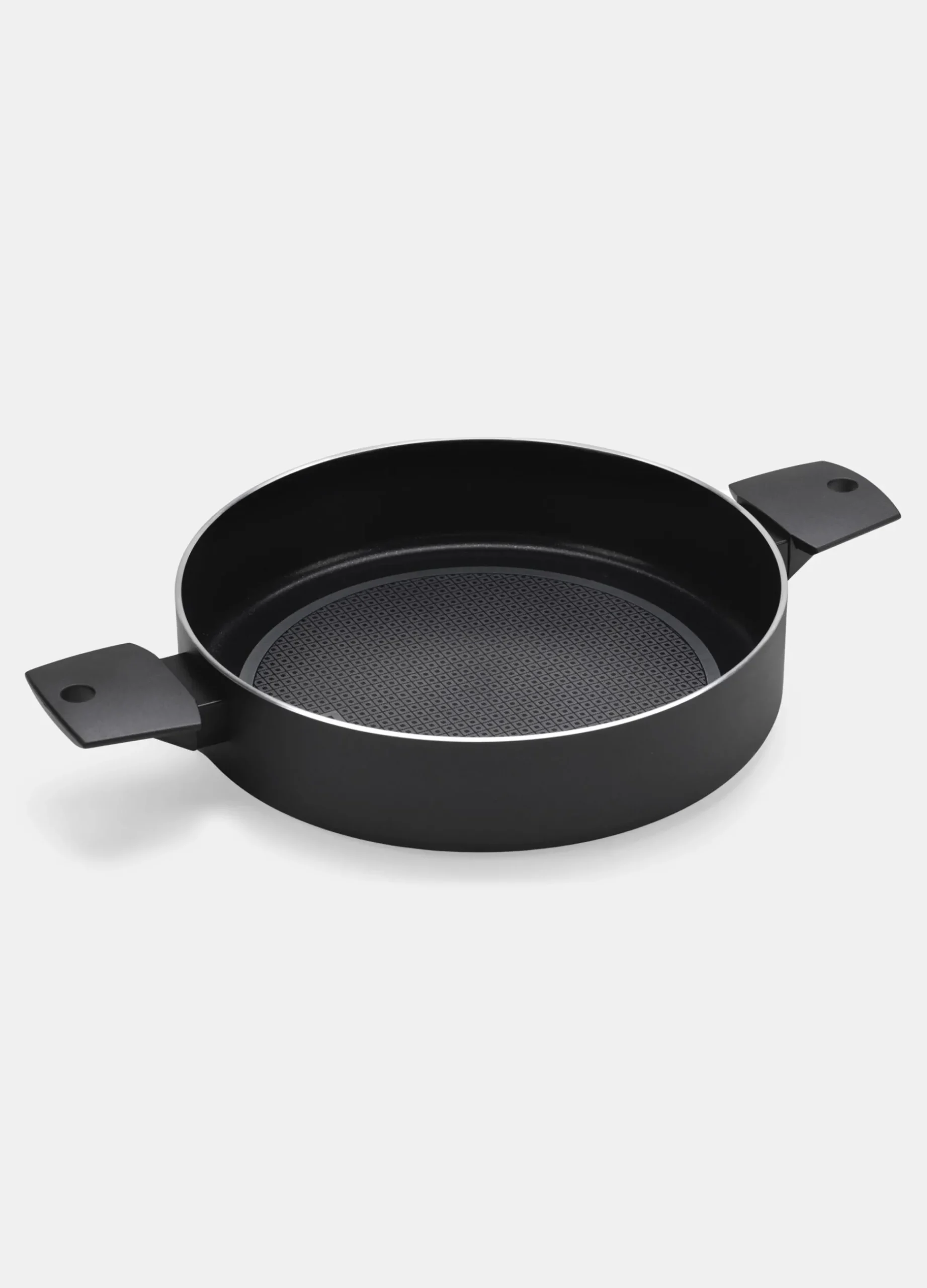 Tegame Recy a 2 manici 28 cm in alluminio 100% riciclato Made in Italy*Croff Hot