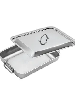 Teglia rettangolare in acciaio Made in Italy*Croff Discount