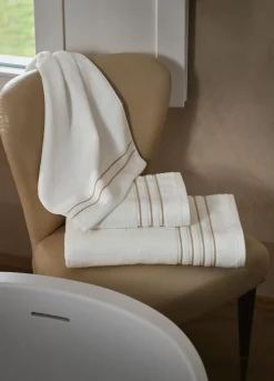Telo da bagno in puro cotone rigato Made in Portogallo*Croff Discount