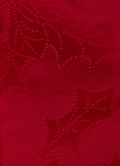 Tovaglia 6 posti con ricamo agrifoglio*Croff Discount