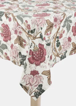 Tovaglia 10 posti in cotone con stampa a fiori*Croff Best