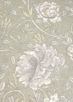 Tovaglia rotonda 8 posti in cotone a fiori*Croff