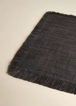 Tovaglietta effetto lino sfrangiata*Croff Discount