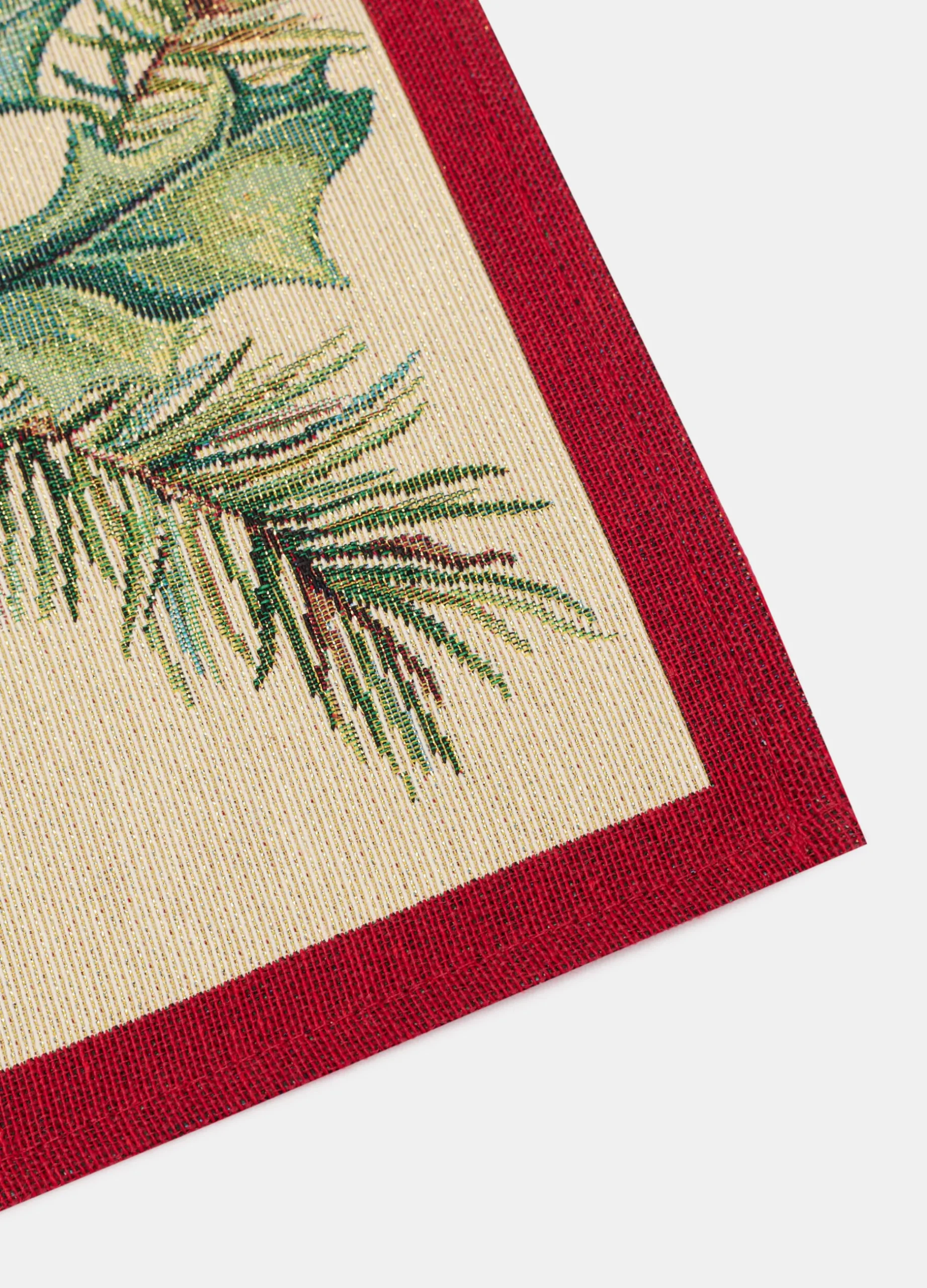 Tovaglietta rettangolare in misto cotone jacquard*Croff Discount