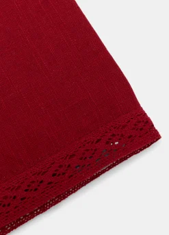 Tovagliolo in cotone con orlo*Croff Online
