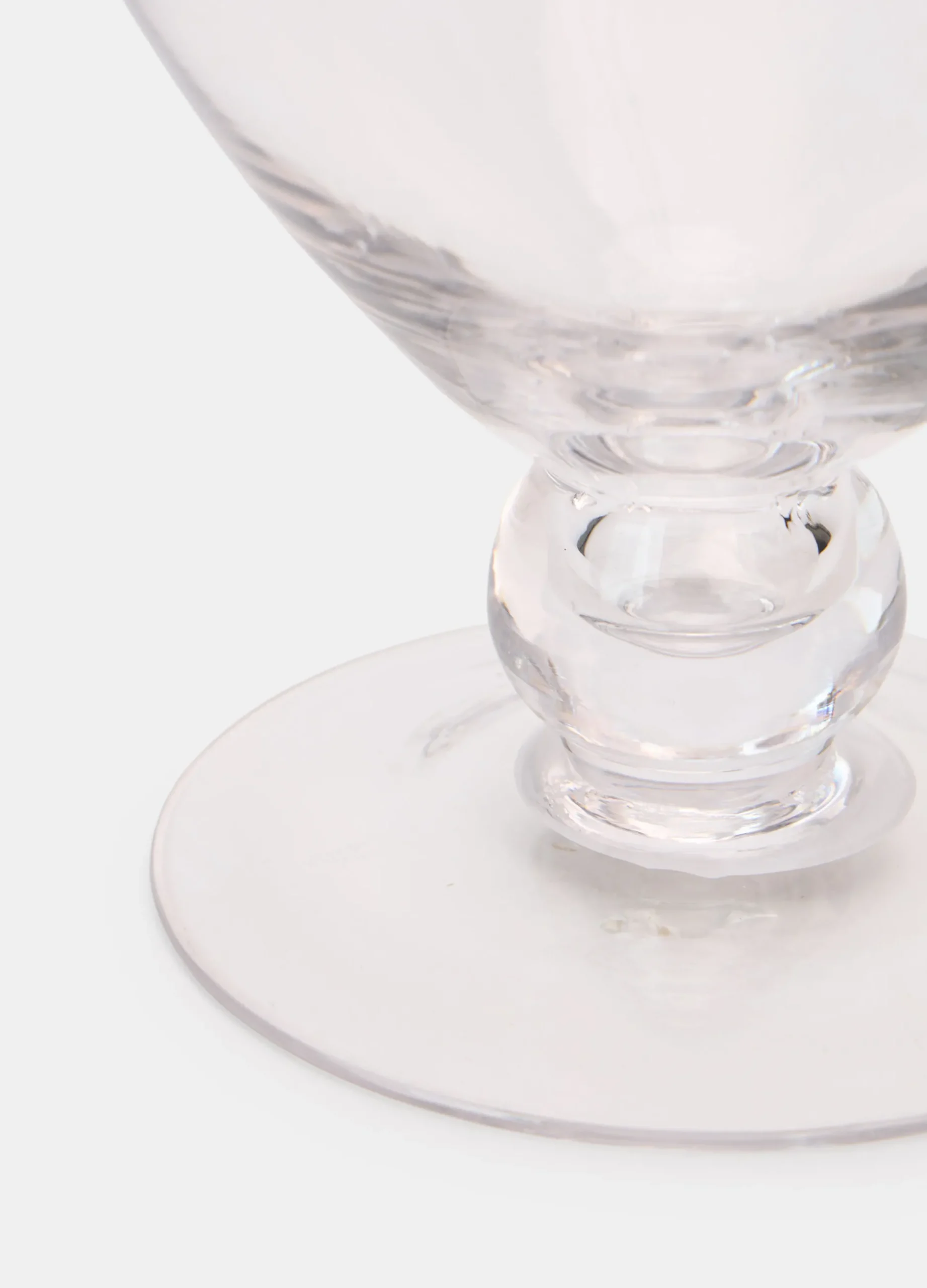 Vaso a coppa in vetro con coperchio*Croff Hot