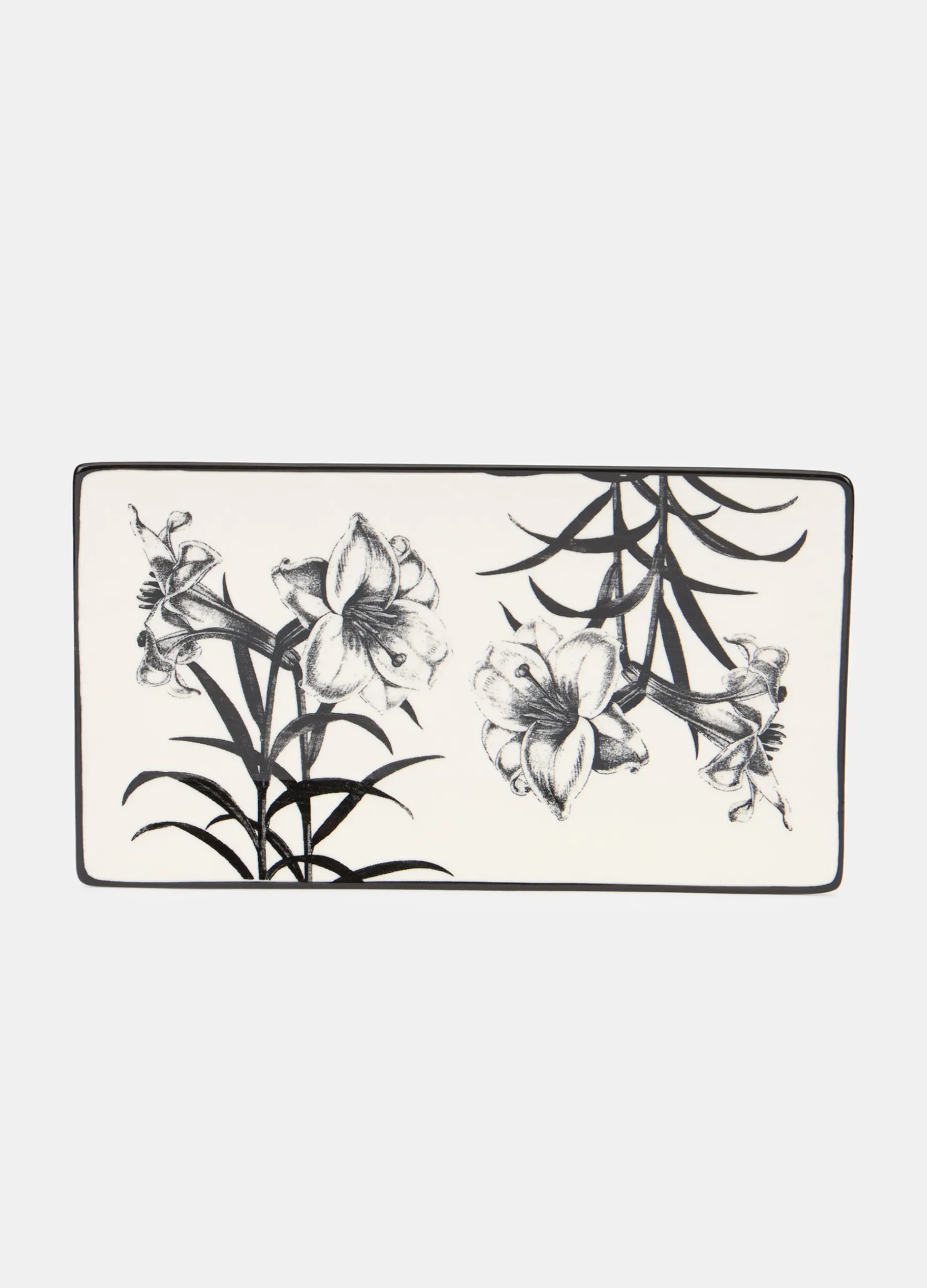 Vassoio bicolore in ceramica*Croff