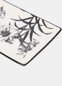 Vassoio bicolore in ceramica*Croff