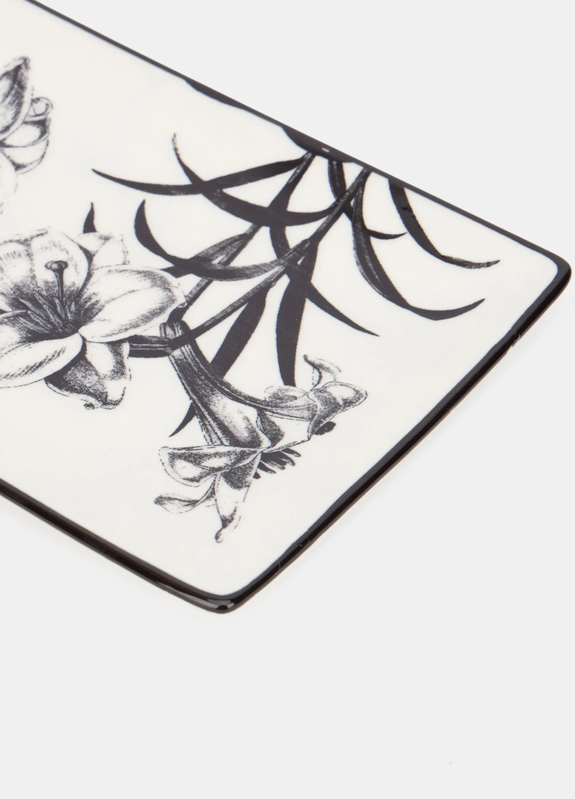 Vassoio bicolore in ceramica*Croff