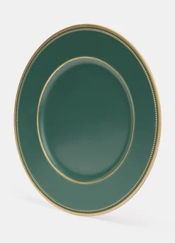Vassoio ovale con bordo dorato*Croff Outlet