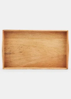 Vassoio rettangolare in legno di mango*Croff