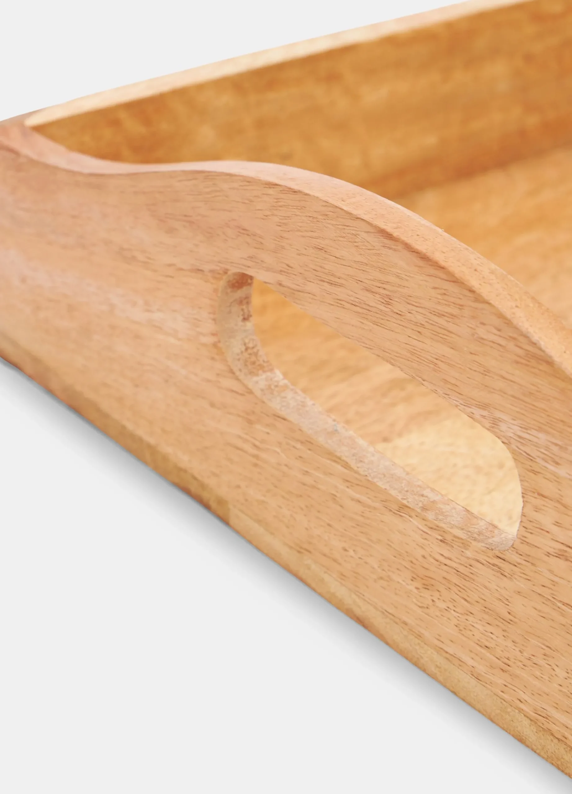 Vassoio rettangolare in legno di mango*Croff