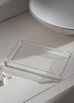 Vassoio rettangolare in plastica da bagno*Croff Discount
