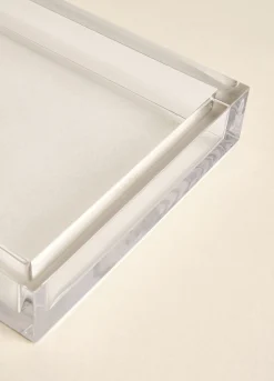 Vassoio rettangolare in plastica da bagno*Croff Discount